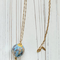 Wanderlust Plane Pendant Necklace