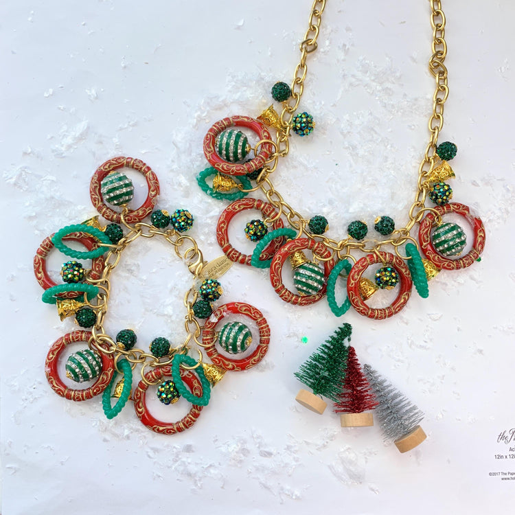 Sleigh Bells Charm Bracelet