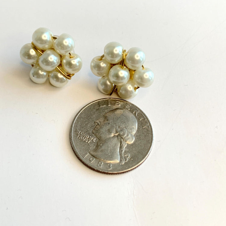 Girl Next Door Pearl Post Earrings