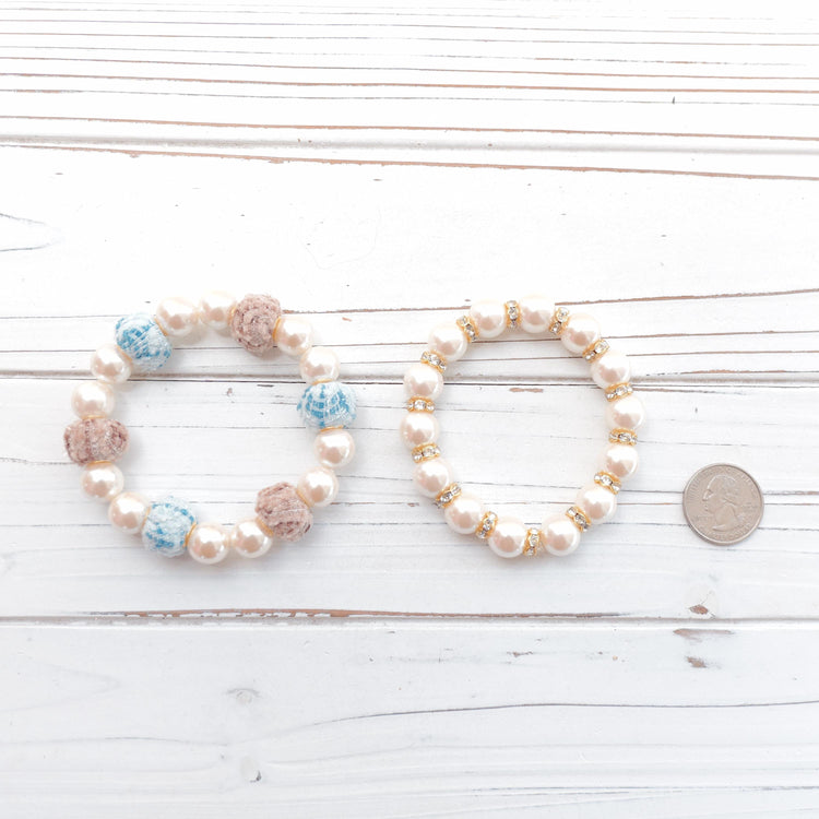 Lenora Dame Tweed Stretch Set bracelet