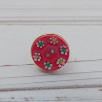 Lenora Dame One-of-a-Kind Vintage Button Ring