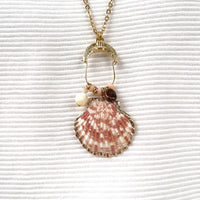 Lenora Dame One-Of-A-Kind Seashell Pendant Necklace