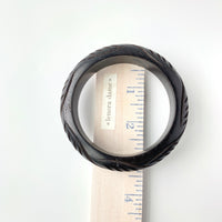 Wooden Chunky Bangle Bracelet