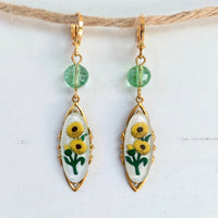Lenora Dame April Showers Earrings in Chrysanthemum