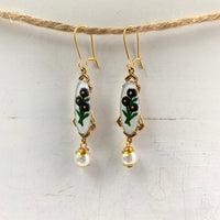 Lenora Dame April Showers Earrings in Purple Astor