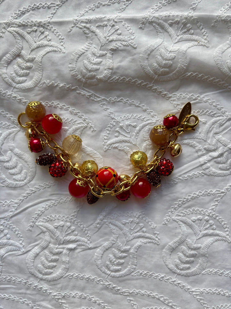 Lenora Dame Kansas City Football Charm Bracelet