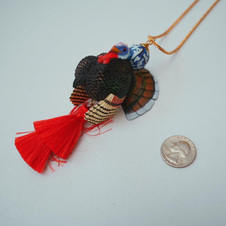 Thanksgiving Turkey Pendant