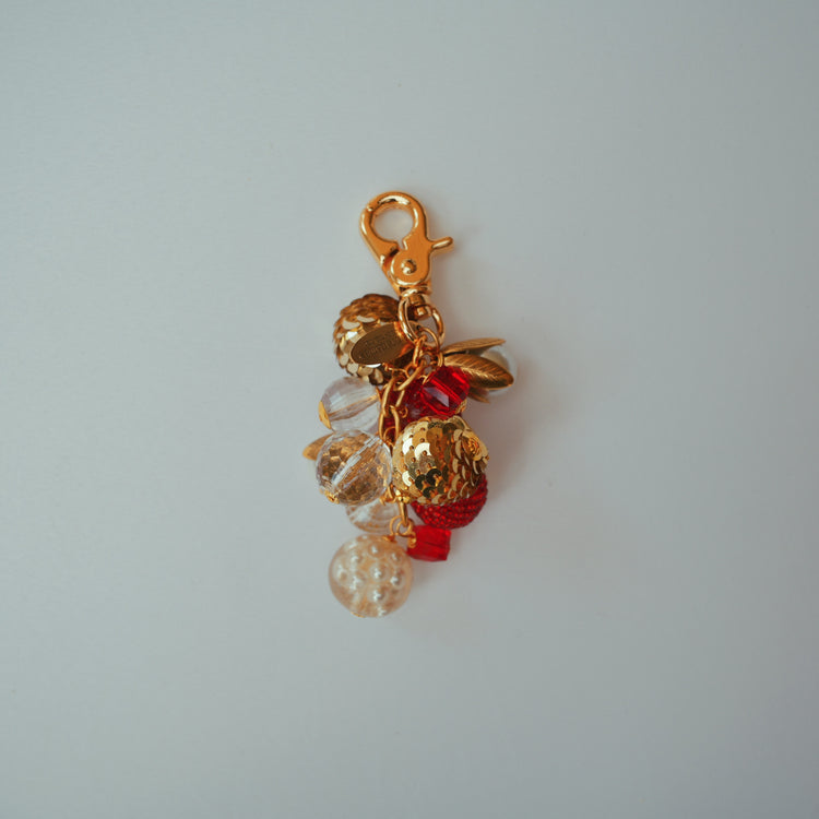 Festive Christmas Bag Charm