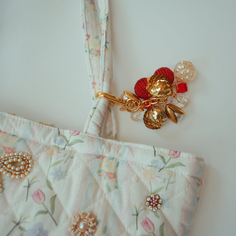Festive Christmas Bag Charm