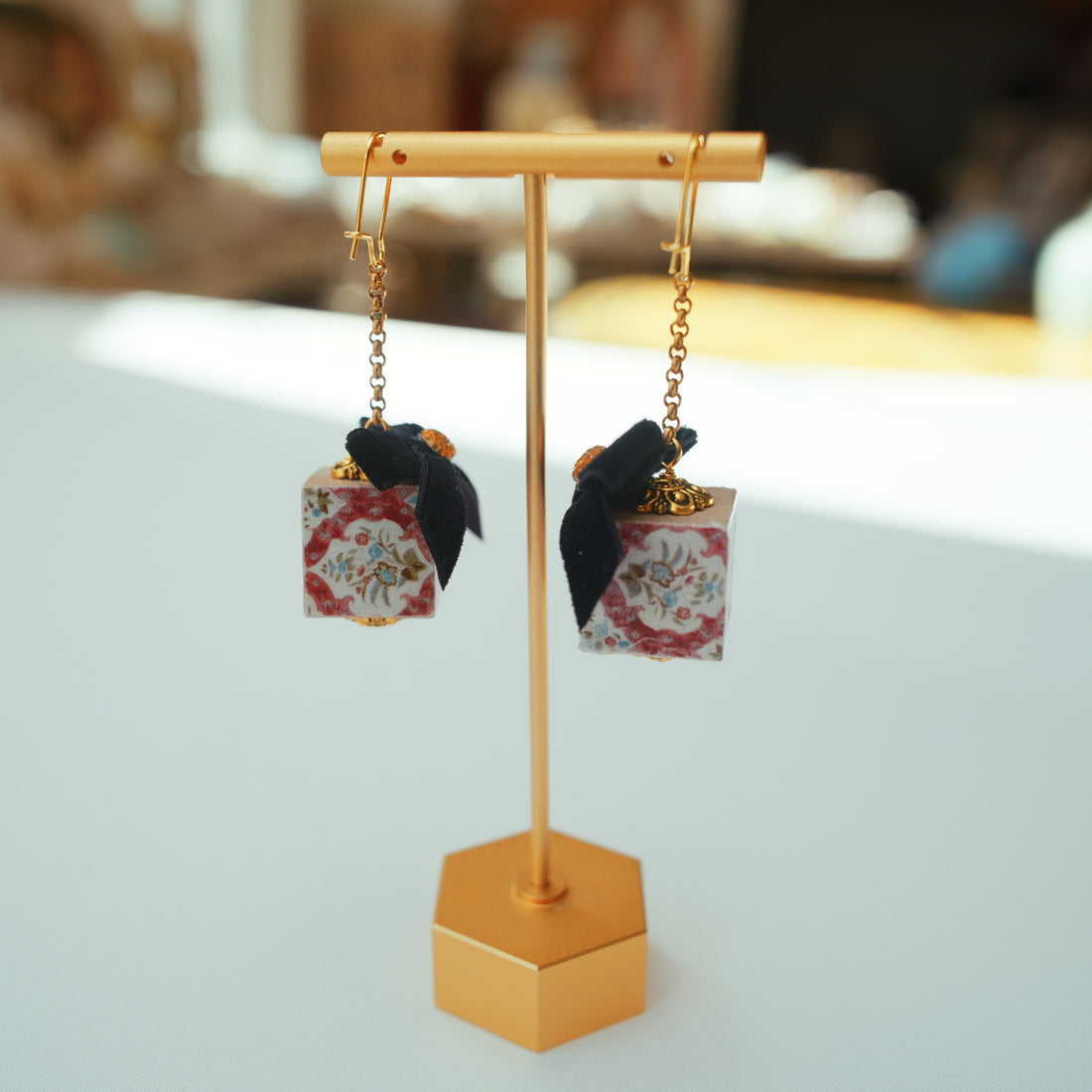 Christmas Present Earrings - Small