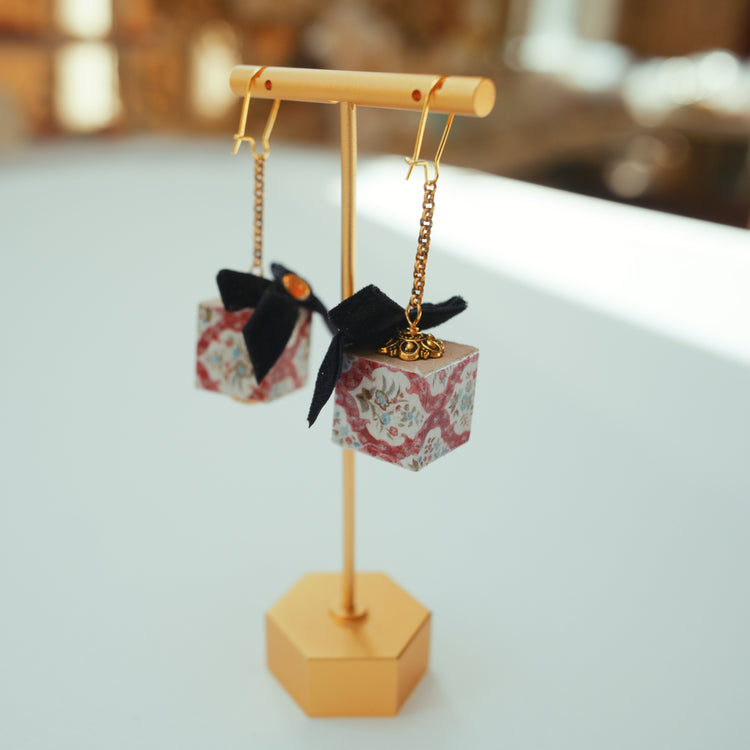 Christmas Present Earrings - Small