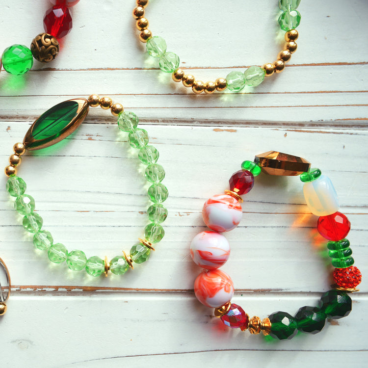 Holiday Stretch Bracelet Set