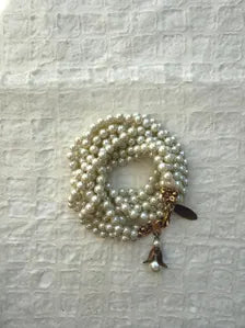The Audrey Pearl Wrap Bracelet
