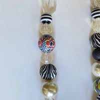 Long Queen Mum Graphic Necklace