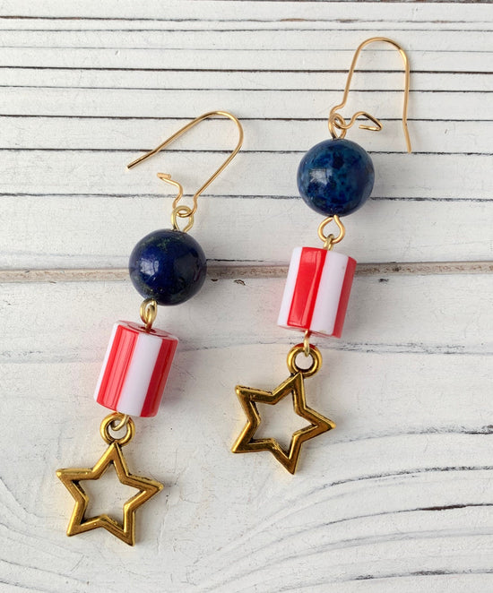 Americus Star Earrings