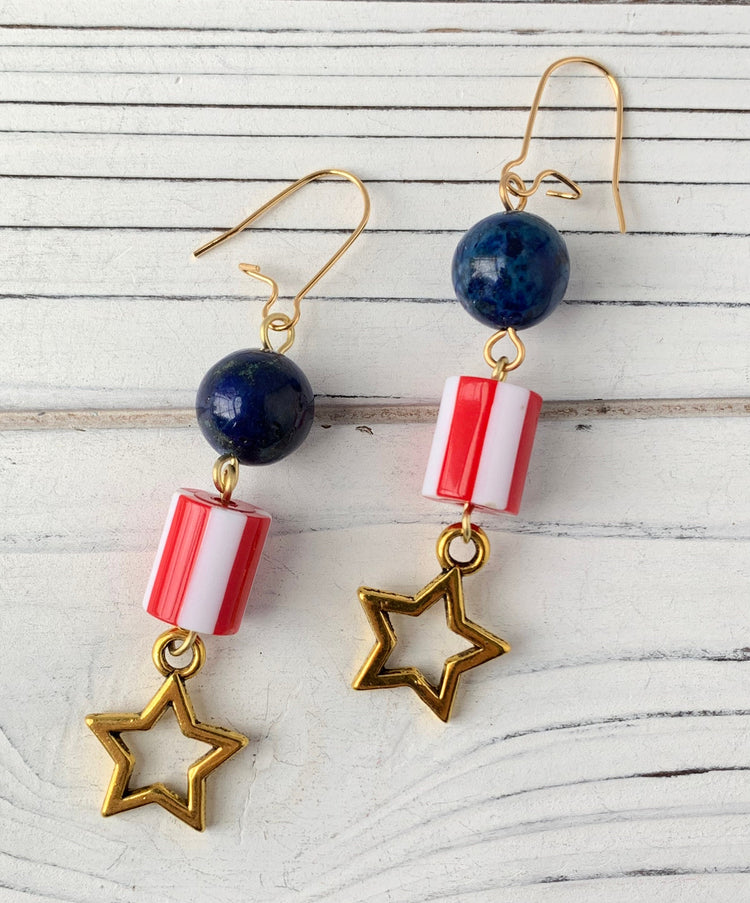 Americus Star Earrings