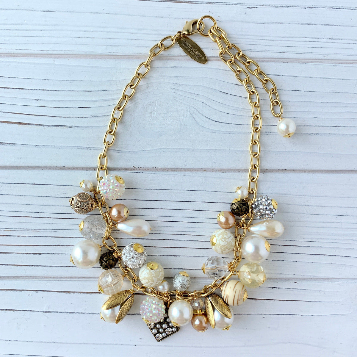 Pearly Charm Necklace