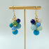 Colorful Beaded Dangle Earrings - 2 Color Options