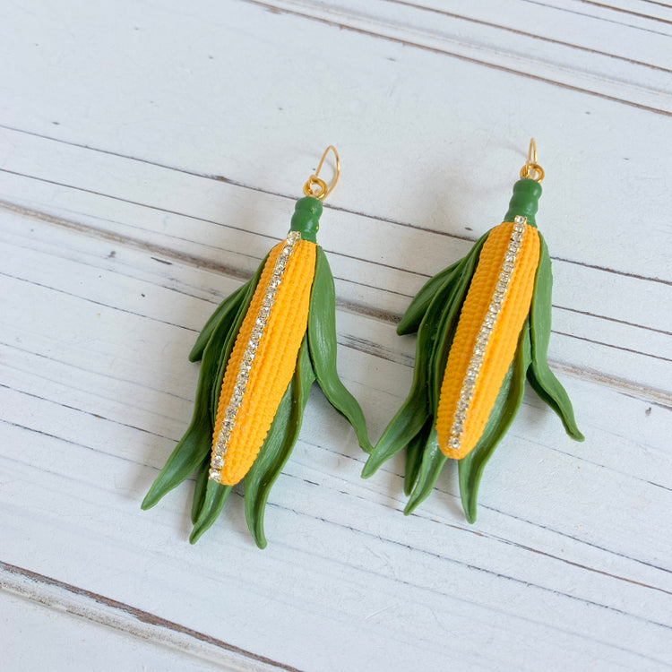 Corn Cob Earrings