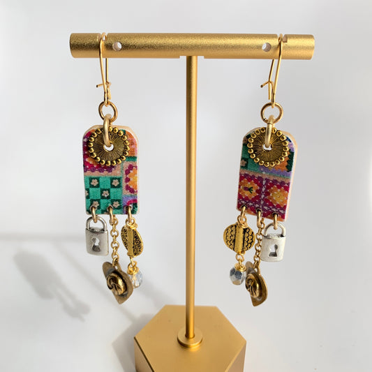 Windchime Dangle Earrings