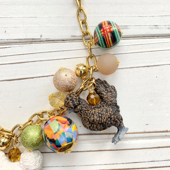 Silkie Chickens Necklace