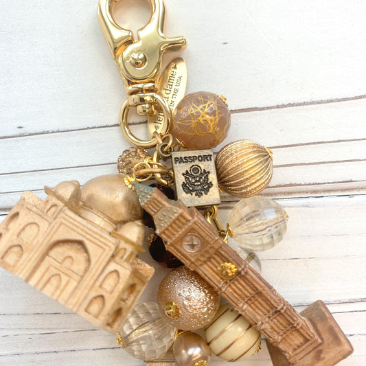 World Traveler Bag Charm