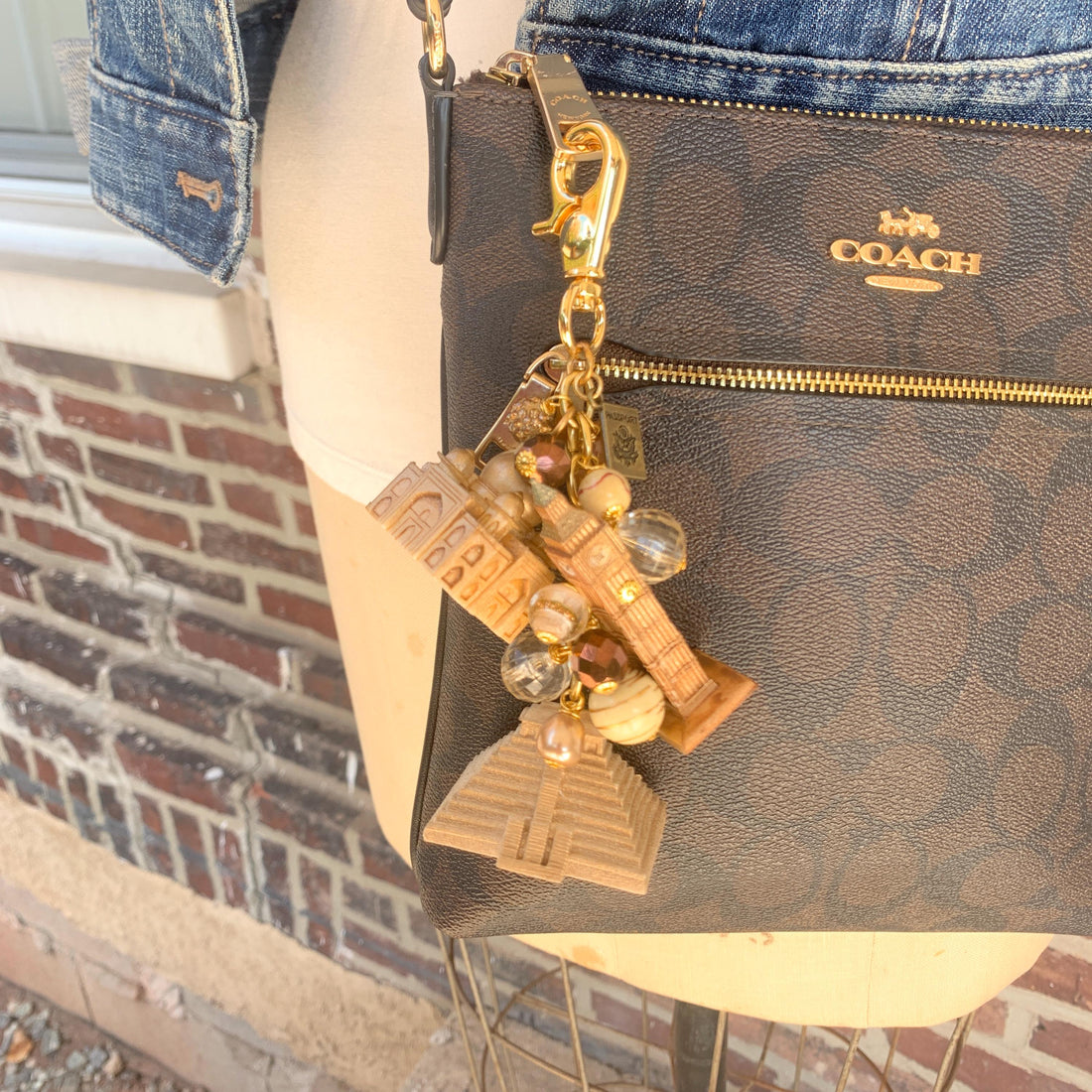 World Traveler Bag Charm