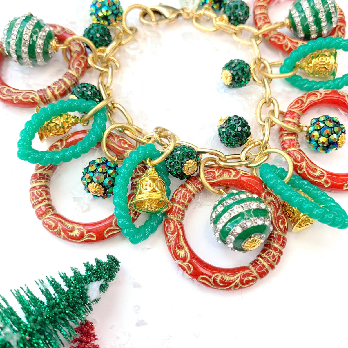 Sleigh Bells Charm Bracelet