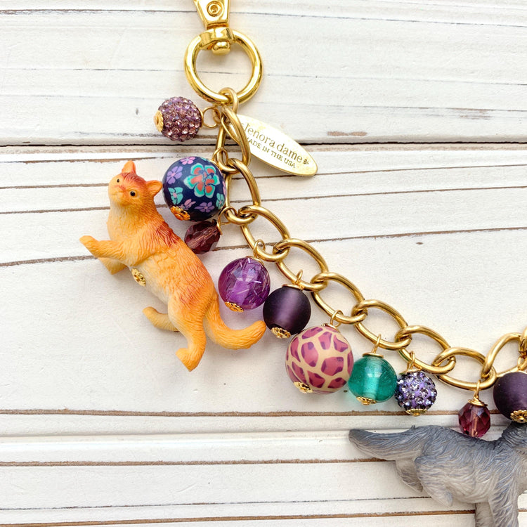 Curious Cat Bag Chain