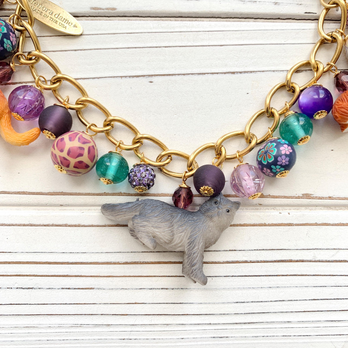 Curious Cat Bag Chain