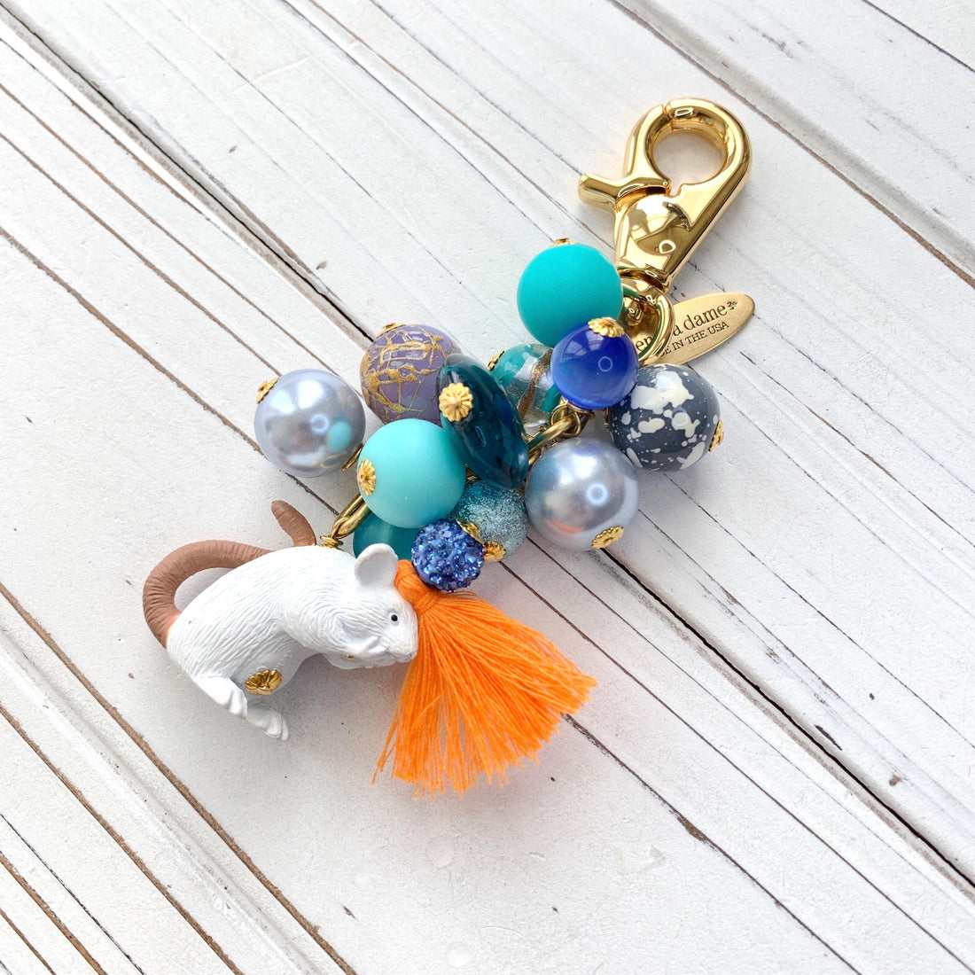 Mouse Purse Charm