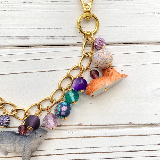 Curious Cat Bag Chain