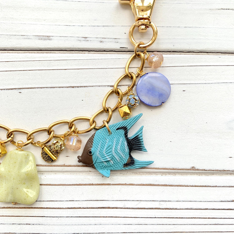 Tropical Fish Bag Chain