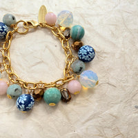 Beaded bracelet made in the USA. Handmade bracelets.