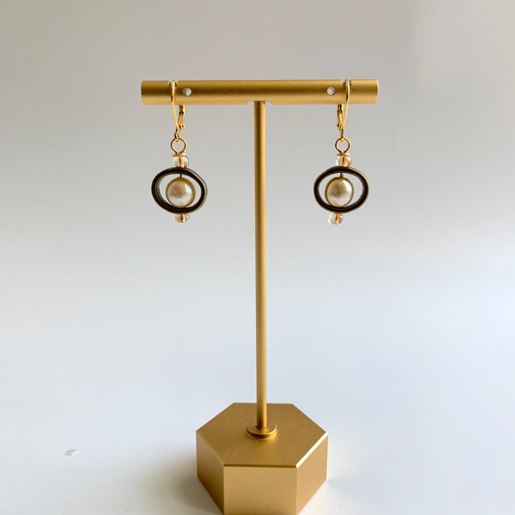 Dainty Pearl Drop Earrings