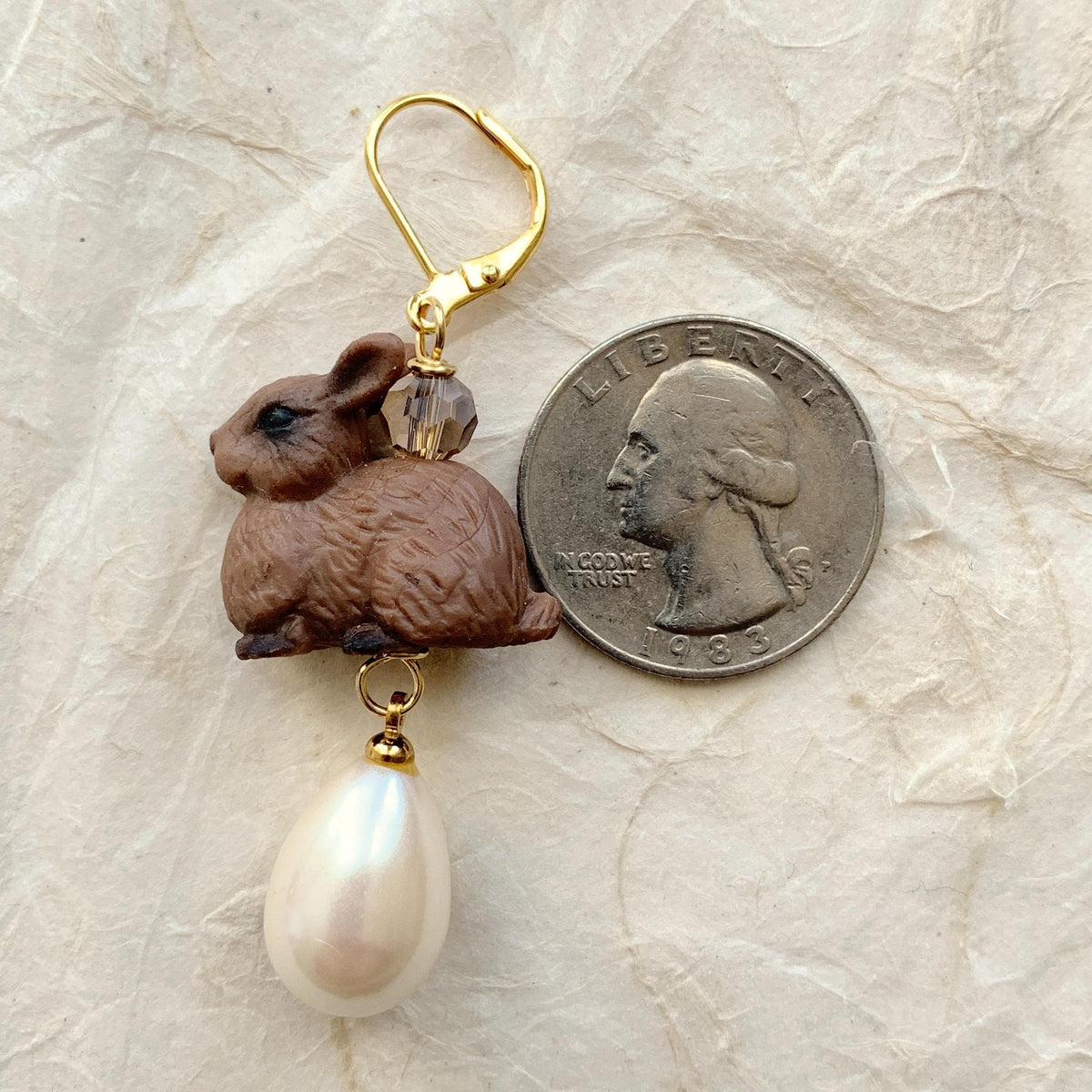 Miniature Bunny Earrings