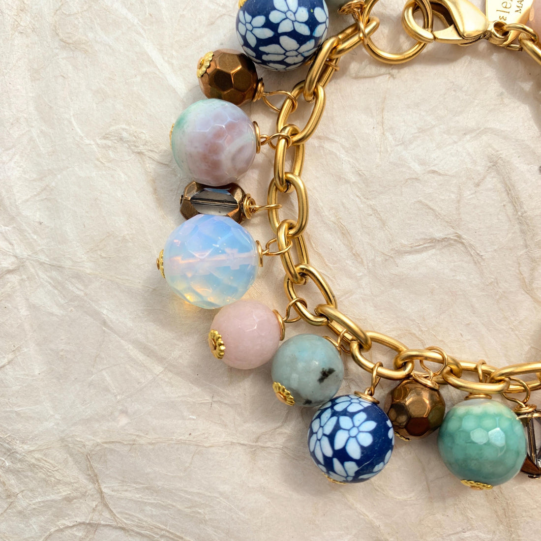 Lenora Dame Sea Mist Beaded Bracelet