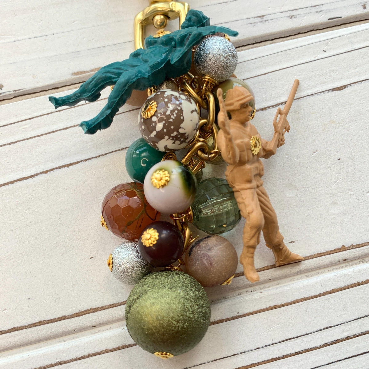 Sam's Army Bag Charm