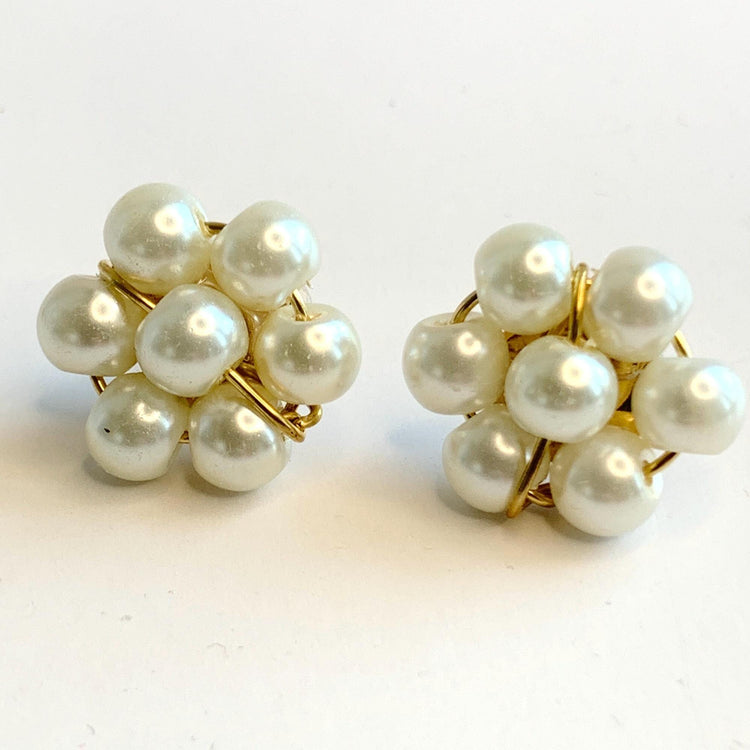 Girl Next Door Pearl Post Earrings