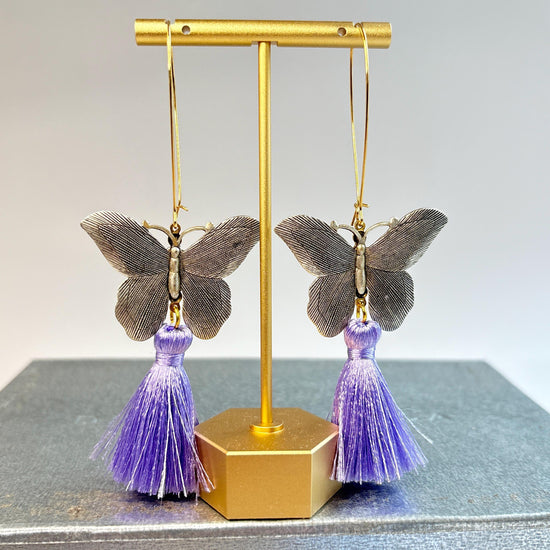 Lenora Dame Butterfly Earrings