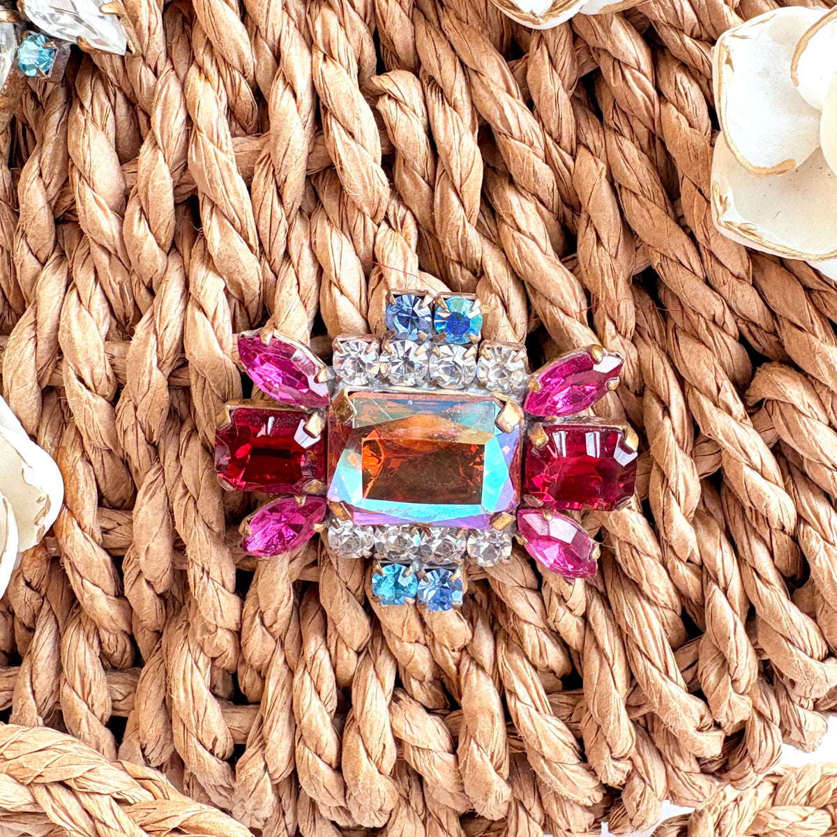 The Cora Woven Straw Handbag - One-of-a-Kind