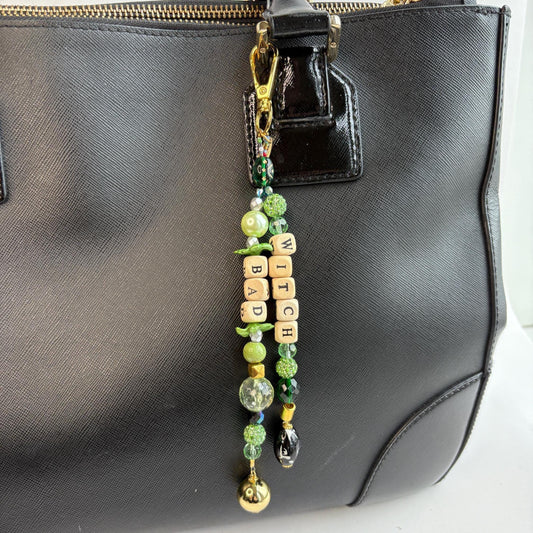 Wickedly Bad Witch Purse Charm