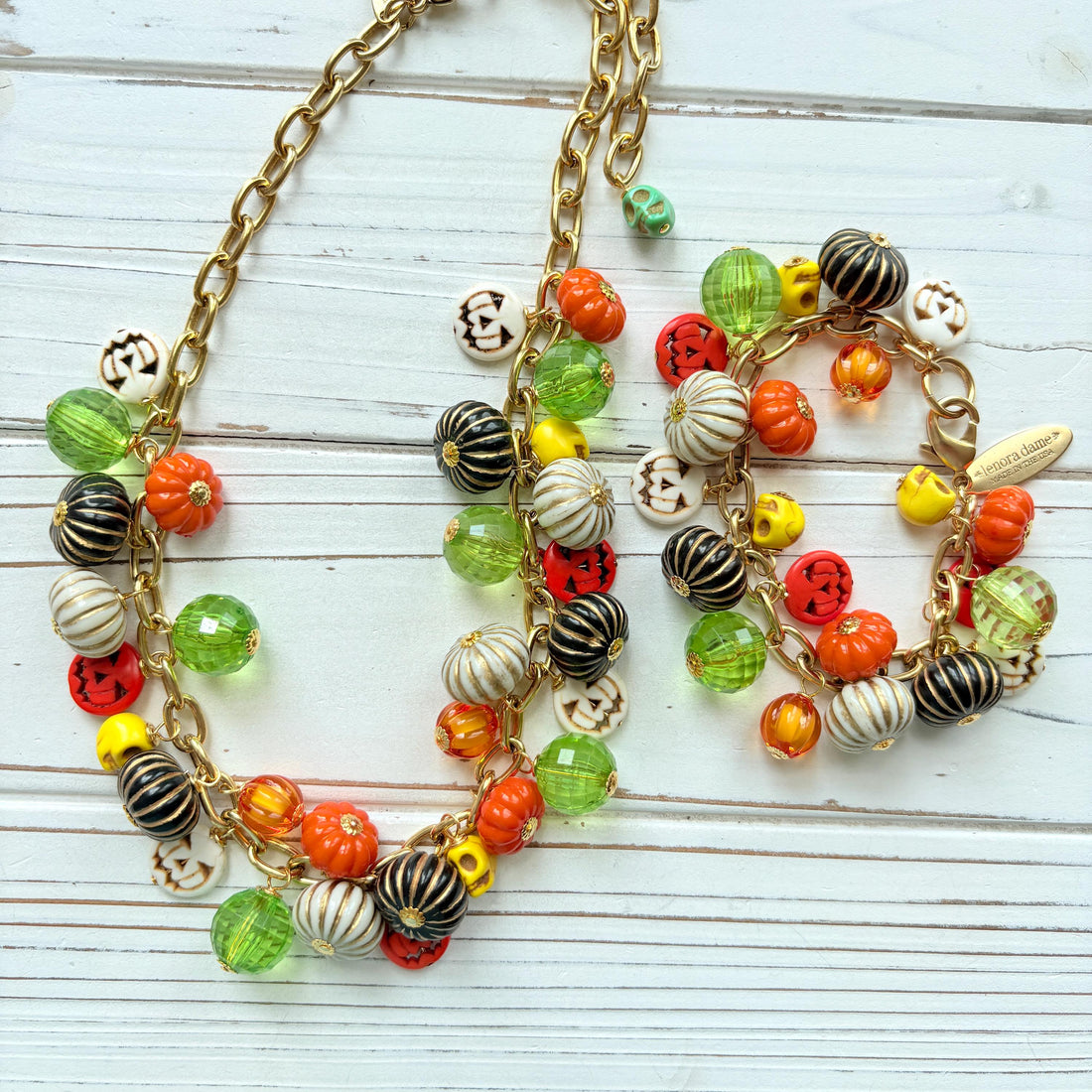 Pumpkin King Halloween Bracelet