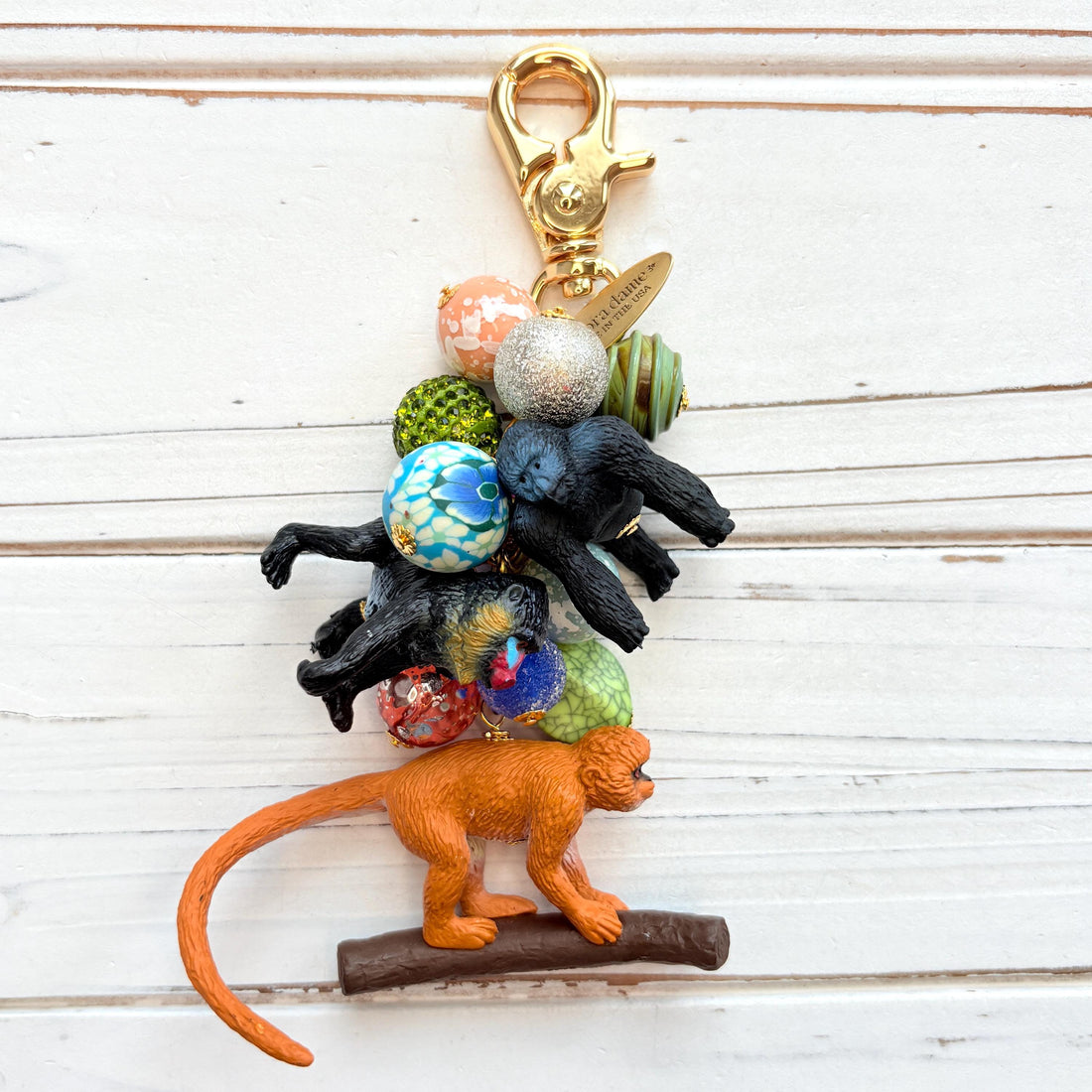 Monkey Business Bag Charm