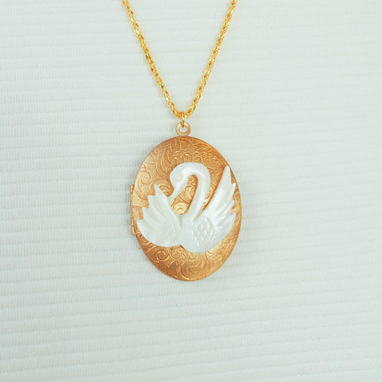 Lenora Dame Swan Lake Locket