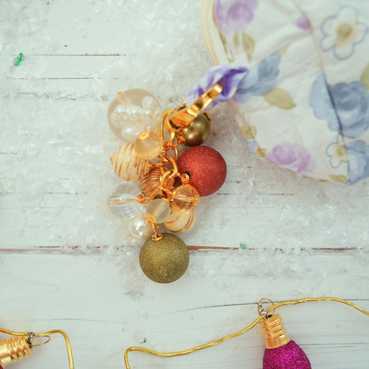 Lenora Dame Christmas Bauble Key Chain