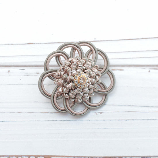 Lenora Dame One-of-a-Kind holiday brooch