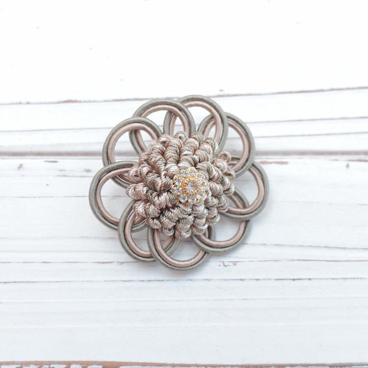 Lenora Dame One-of-a-Kind holiday brooch