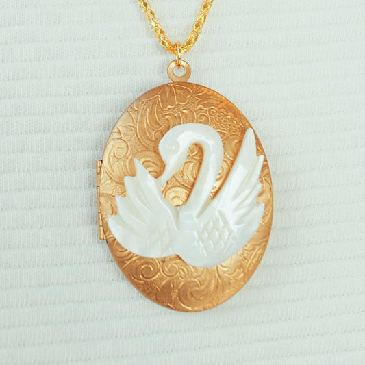 Lenora Dame Swan Lake Locket