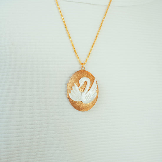 Lenora Dame Swan Lake Locket